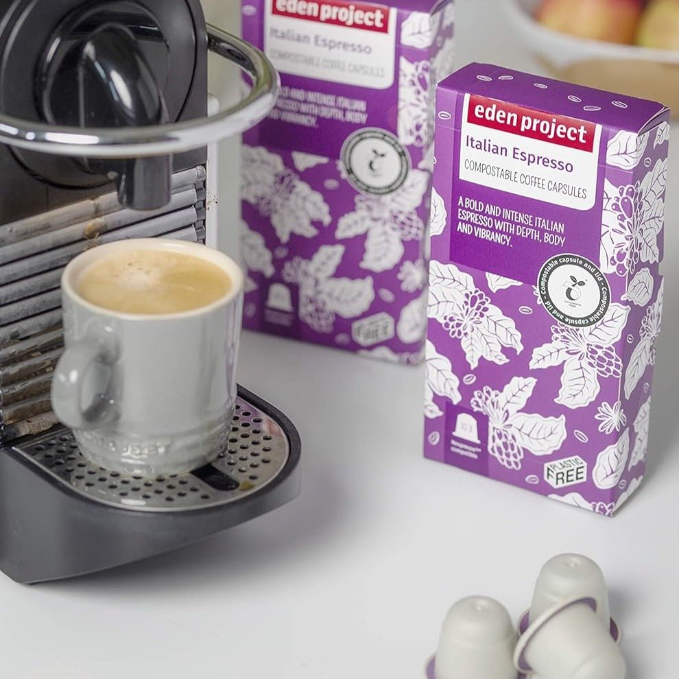 Italian Espresso Coffee Capsules x 10 - Eden Project - Coffee - Eco Natural Products