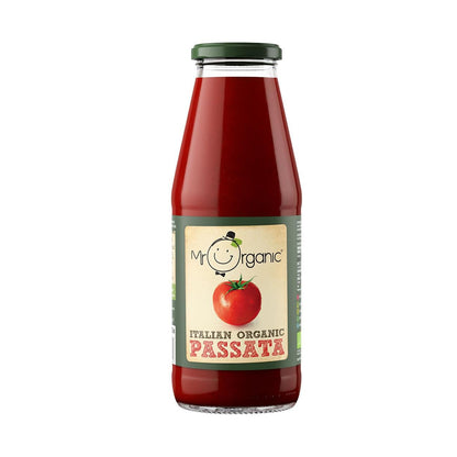 Italian Passata Jar 400g - Mr Organic - Passata - Eco Natural Products