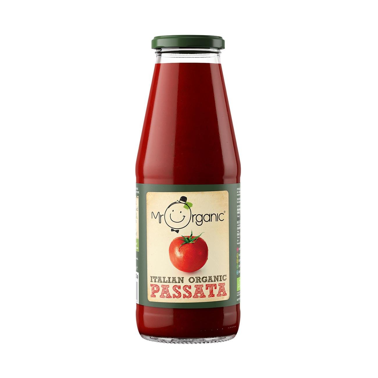 Italian Passata Jar 690g - Eco Natural Products - Mr Organic - Passata