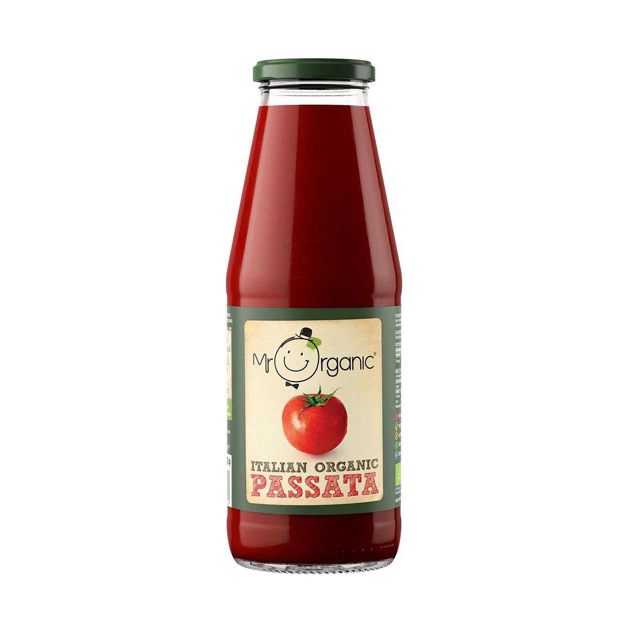 Italian Passata Jar 690g - Mr Organic - Passata - Eco Natural Products