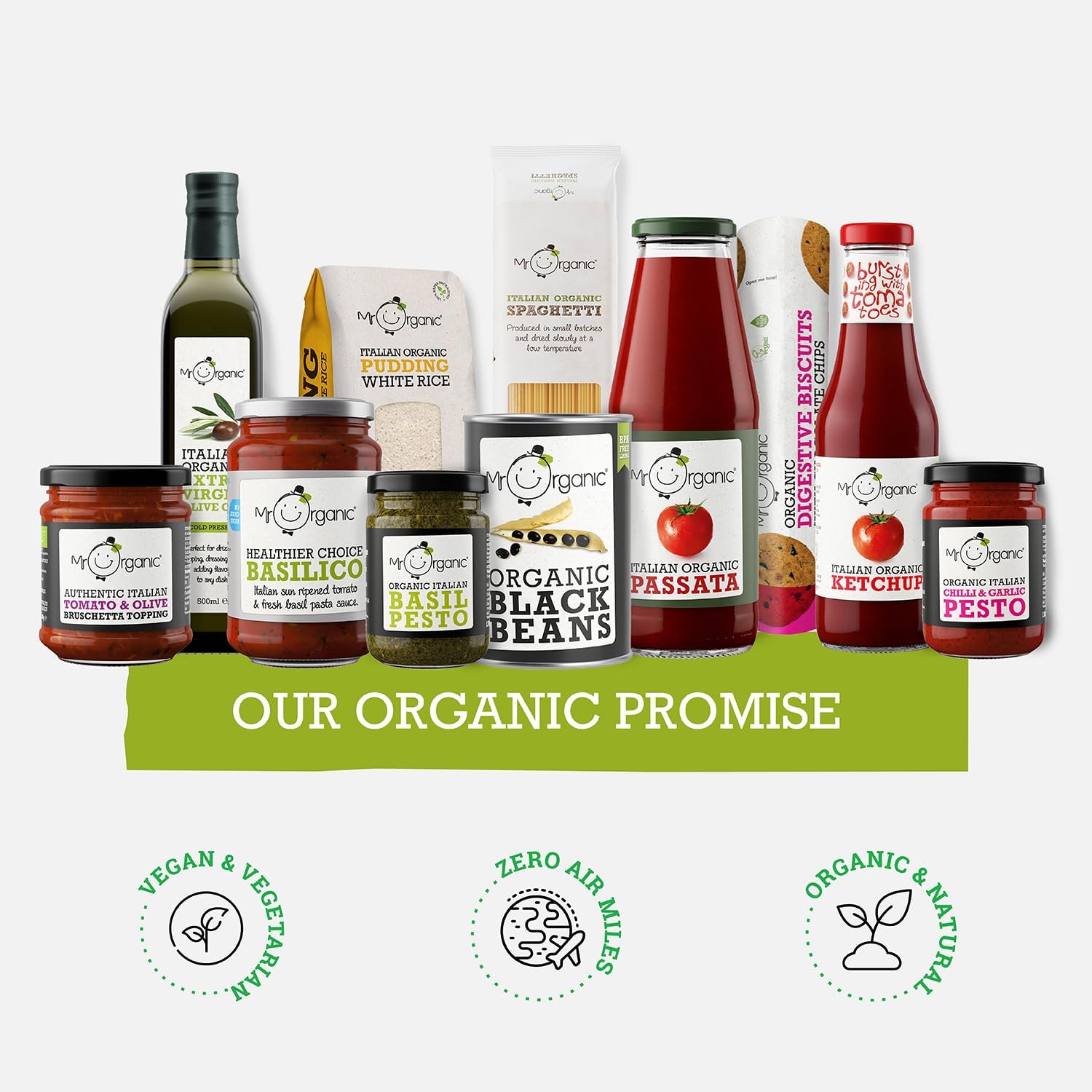 Italian Passata Jar 690g - Mr Organic - Passata - Eco Natural Products