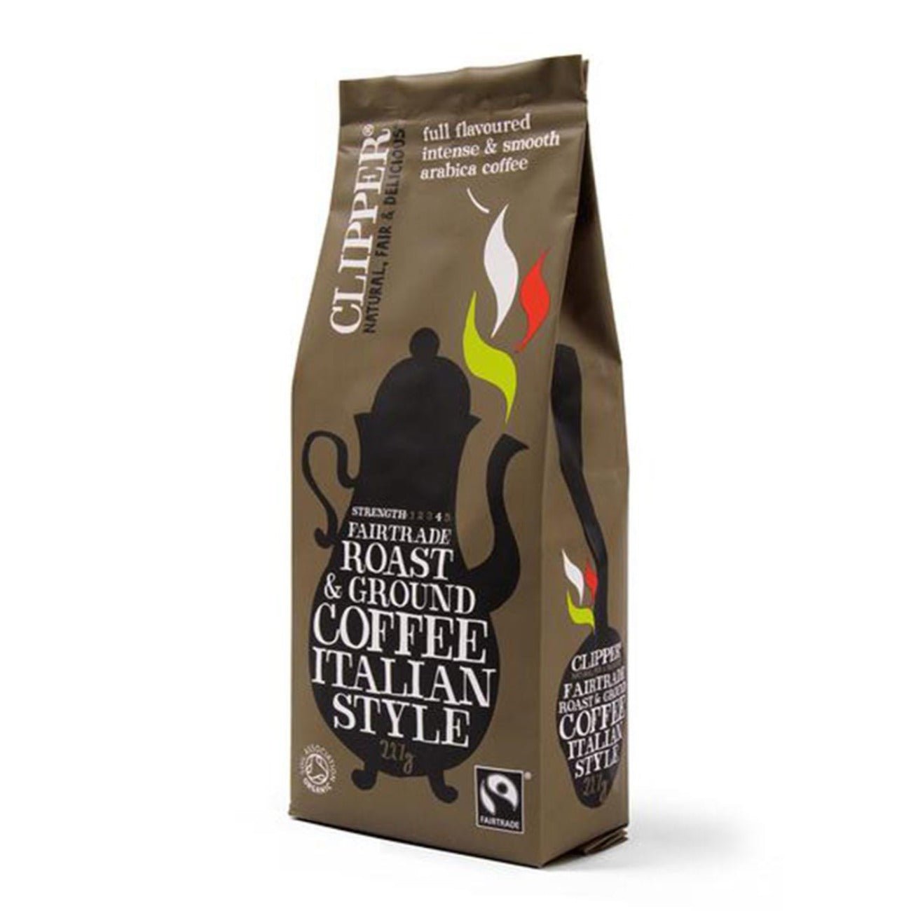 Italian Style Roast and Ground Coffee 227g - Clipper - Coffee - Eco Natural Products