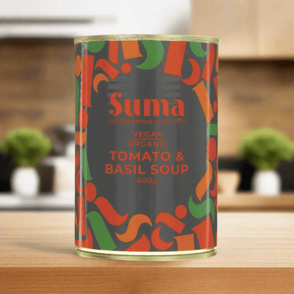 Italian Tomato & Basil 400g - Suma - Soups - Eco Natural Products