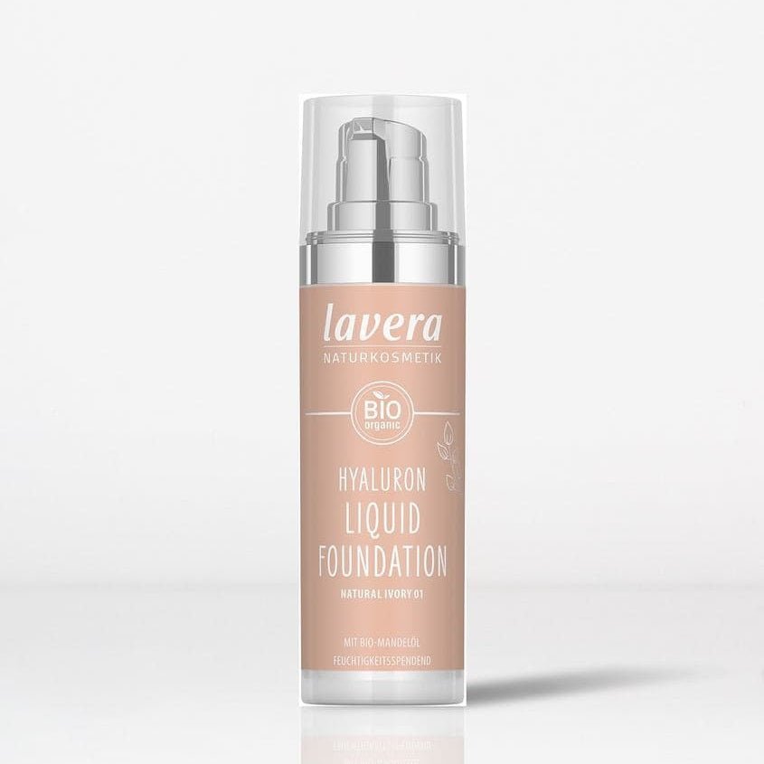 Ivory 01 Hyaluron Liquid Foundation Spf15 30ml - Lavera - Liquid foundation - Eco Natural Products