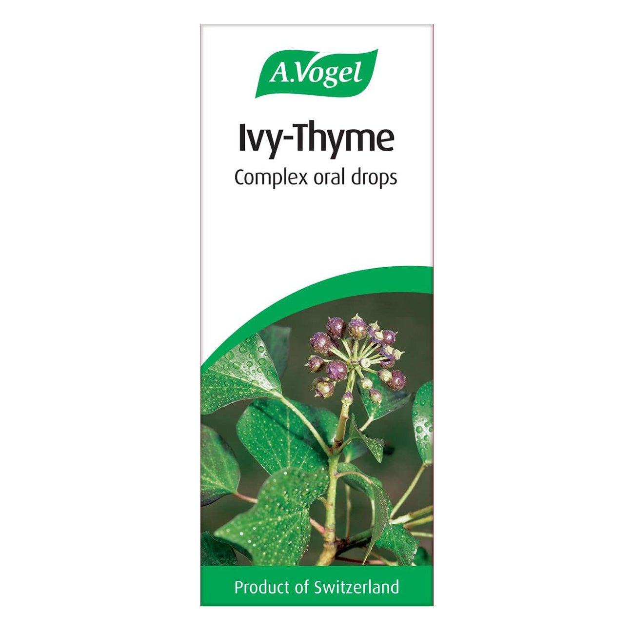 Ivy Thyme Complex Tincture Drops 50ml - Eco Natural Products - A. Vogel - Herbal Supplement