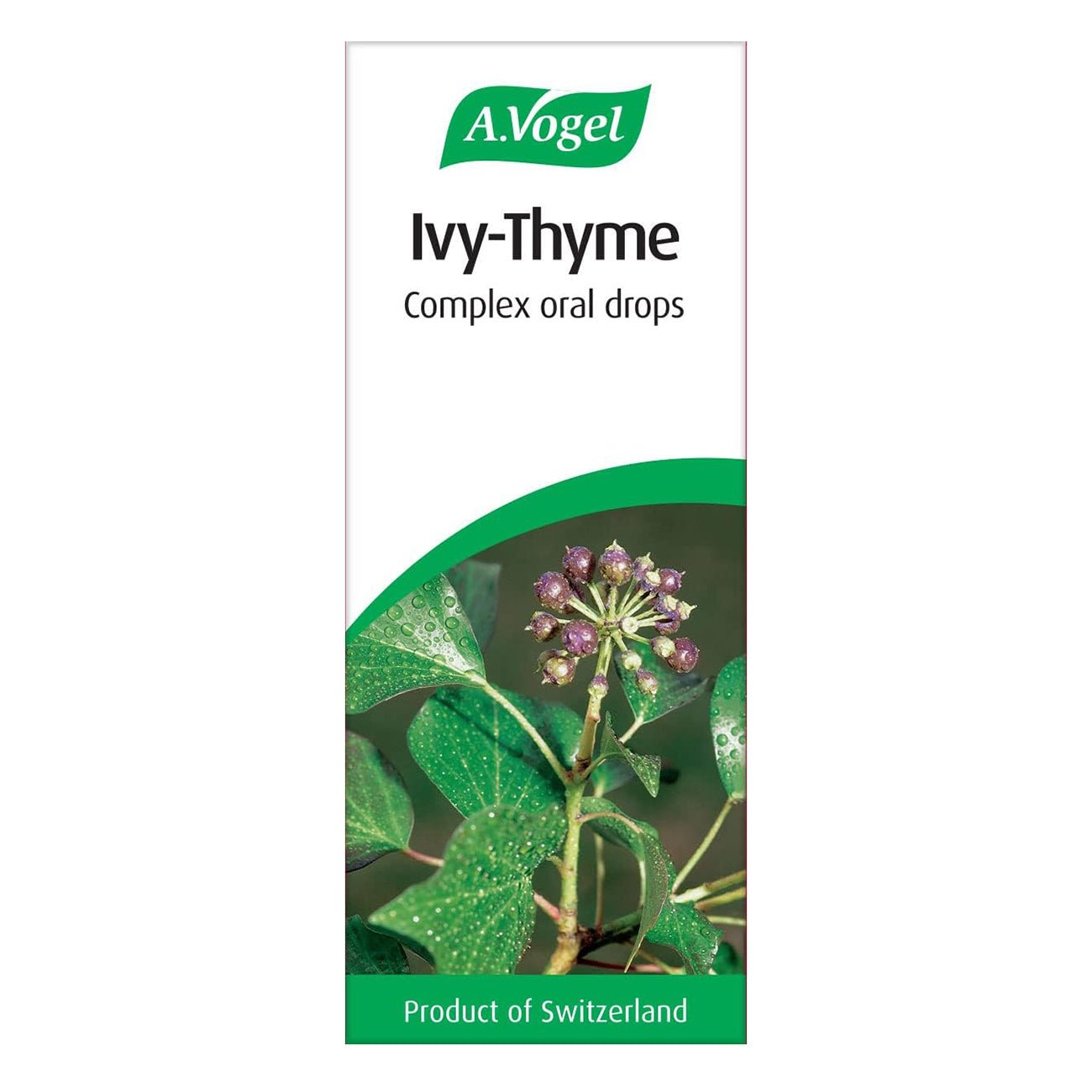 Ivy Thyme Complex Tincture Drops 50ml - A. Vogel - Herbal Supplement - Eco Natural Products