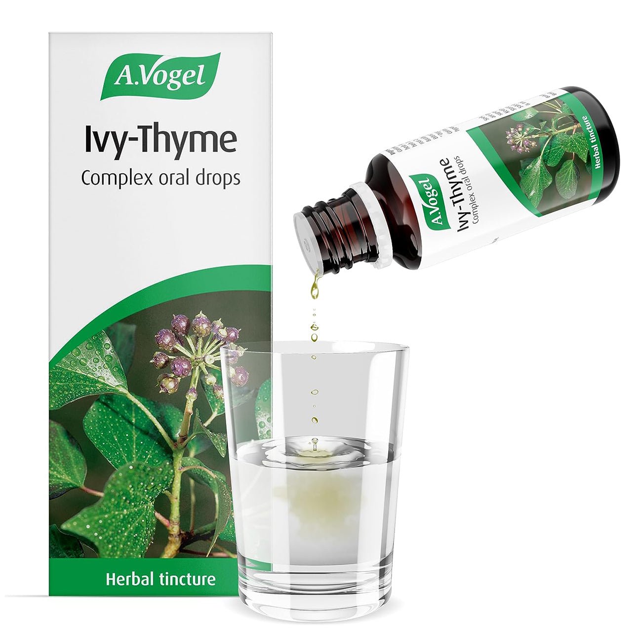 Ivy Thyme Complex Tincture Drops 50ml - Eco Natural Products - A. Vogel - Herbal Supplement