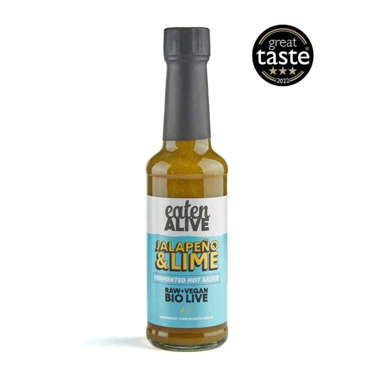 Jalapeno & Lime Hot Sauce 150ml - Eaten Alive - Condiments & Sauces - Eco Natural Products