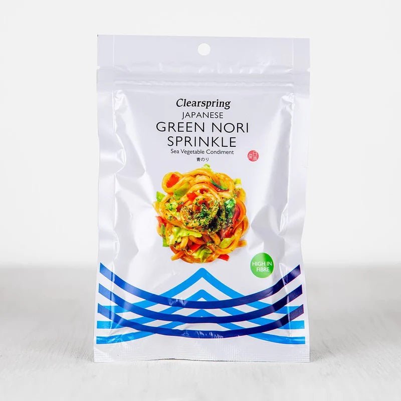 Japanese Green Nori Sprinkle Sea Vegetable Condiment 20g - Clearspring - Sea Vegetable Condiment - Eco Natural Products