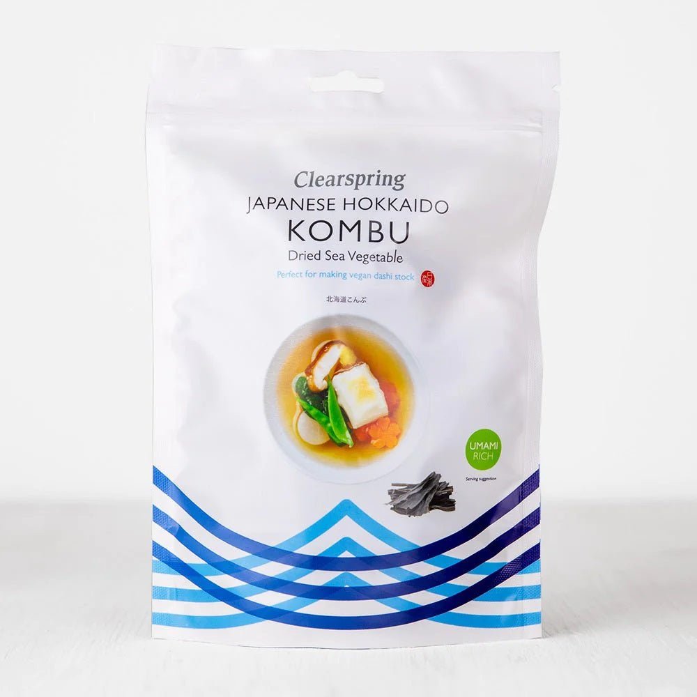 Japanese Kombu Dried Sea Vegetable 40g - Clearspring - Sea Vegetables - Eco Natural Products