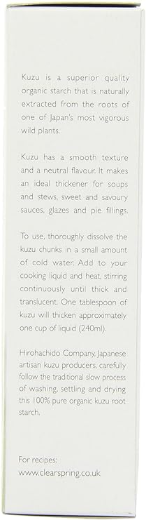 Japanese Kuzu Starch Thickener 125g - Clearspring - Starch Thickener - Eco Natural Products