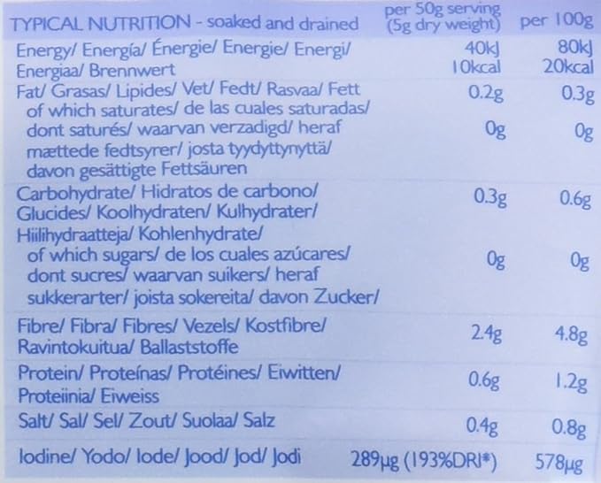 Japanese Salad Dried Sea Vegetable 25g - Clearspring - Sea Vegetables - Eco Natural Products