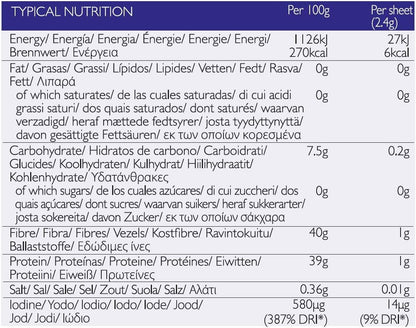 Japanese Sushi Nori Dried Sea Vegetable 17g - Clearspring - Dried Sea Vegetable - Eco Natural Products