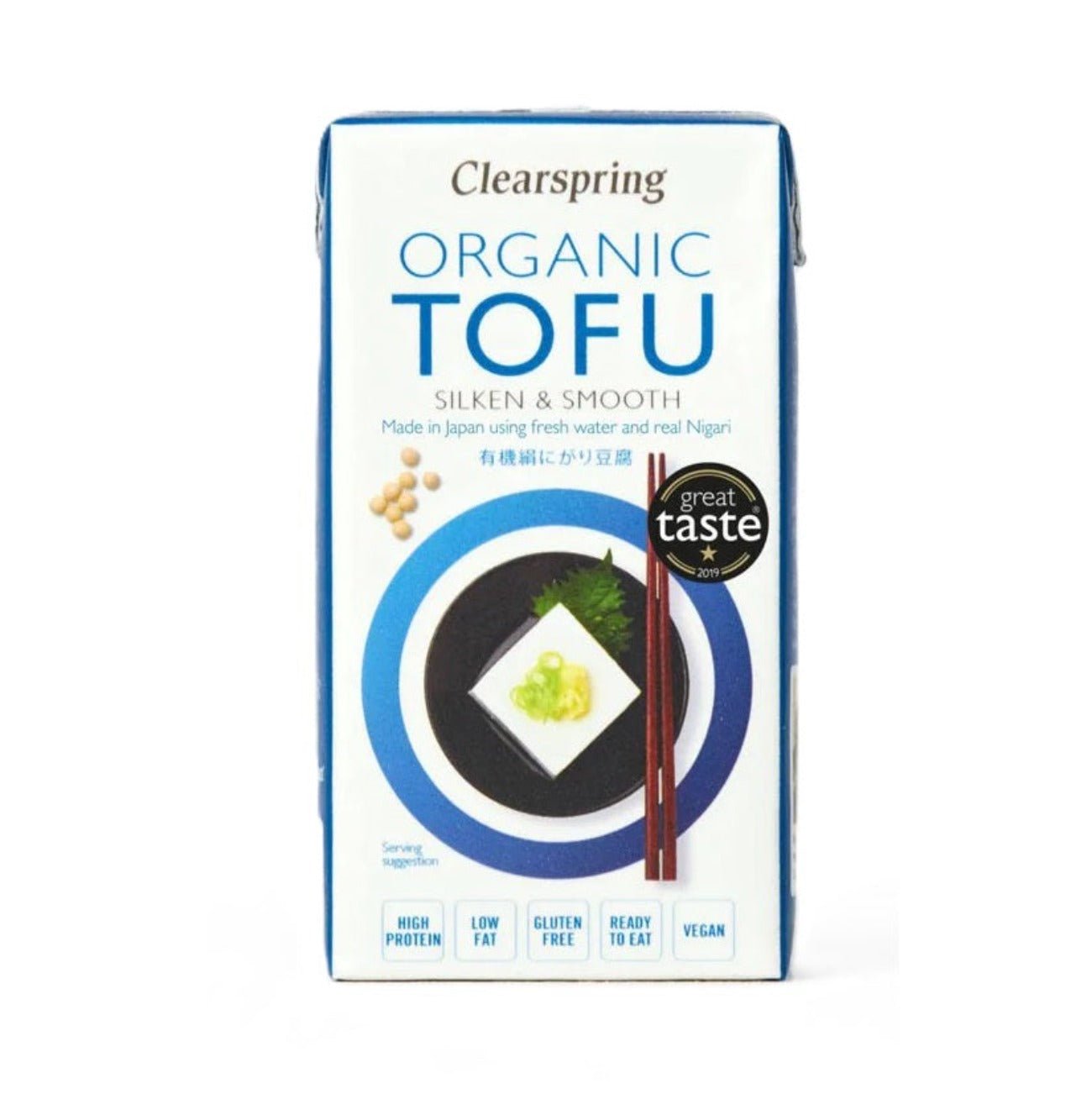 Japanese Tofu Silken and Smooth 300g - Eco Natural Products - Clearspring - Tofu