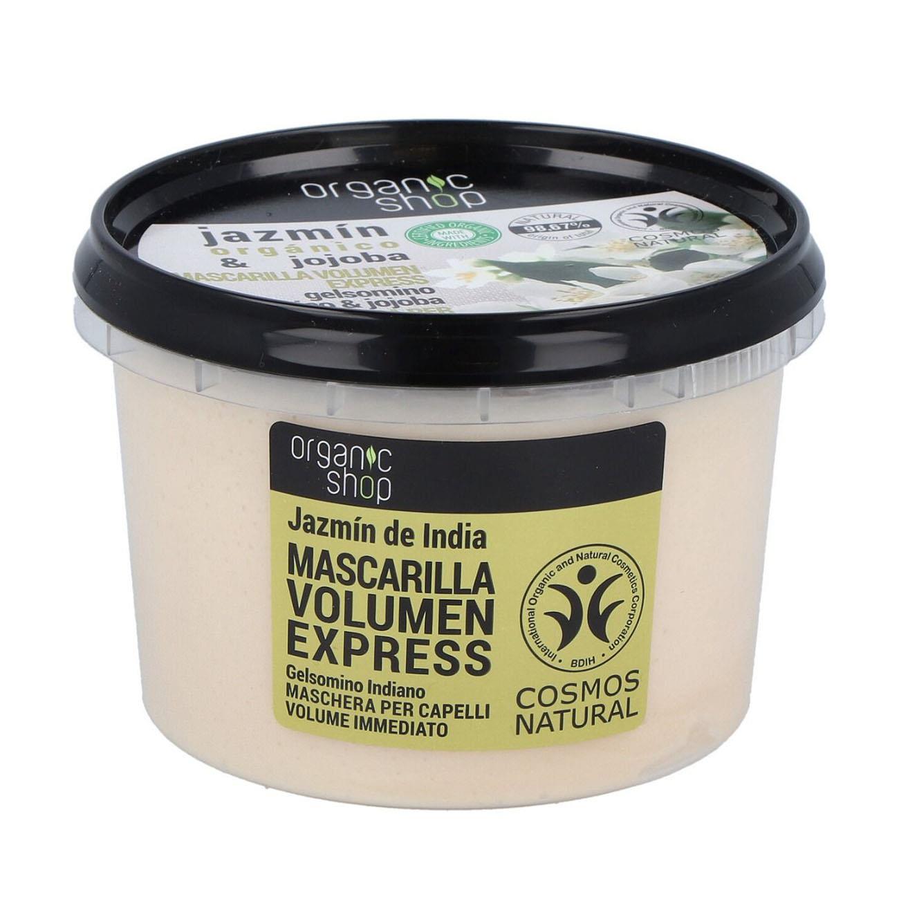 Jasmin and Jojoba Volume Hair Mask Express 250ml - Organic Shop - Hair mask - Eco Natural Products