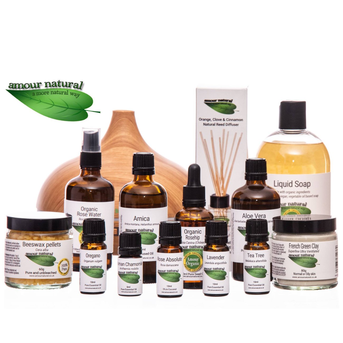 Jojoba Pure Oil 10ml - Amour Natural - Essential Oil - Eco Natural Products