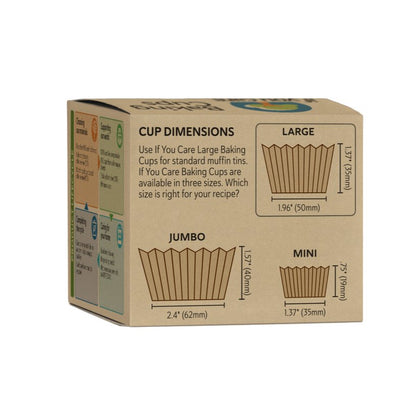 Jumbo Baking Cups 24 cups - If You Care - Household Paper Products - Eco Natural Products