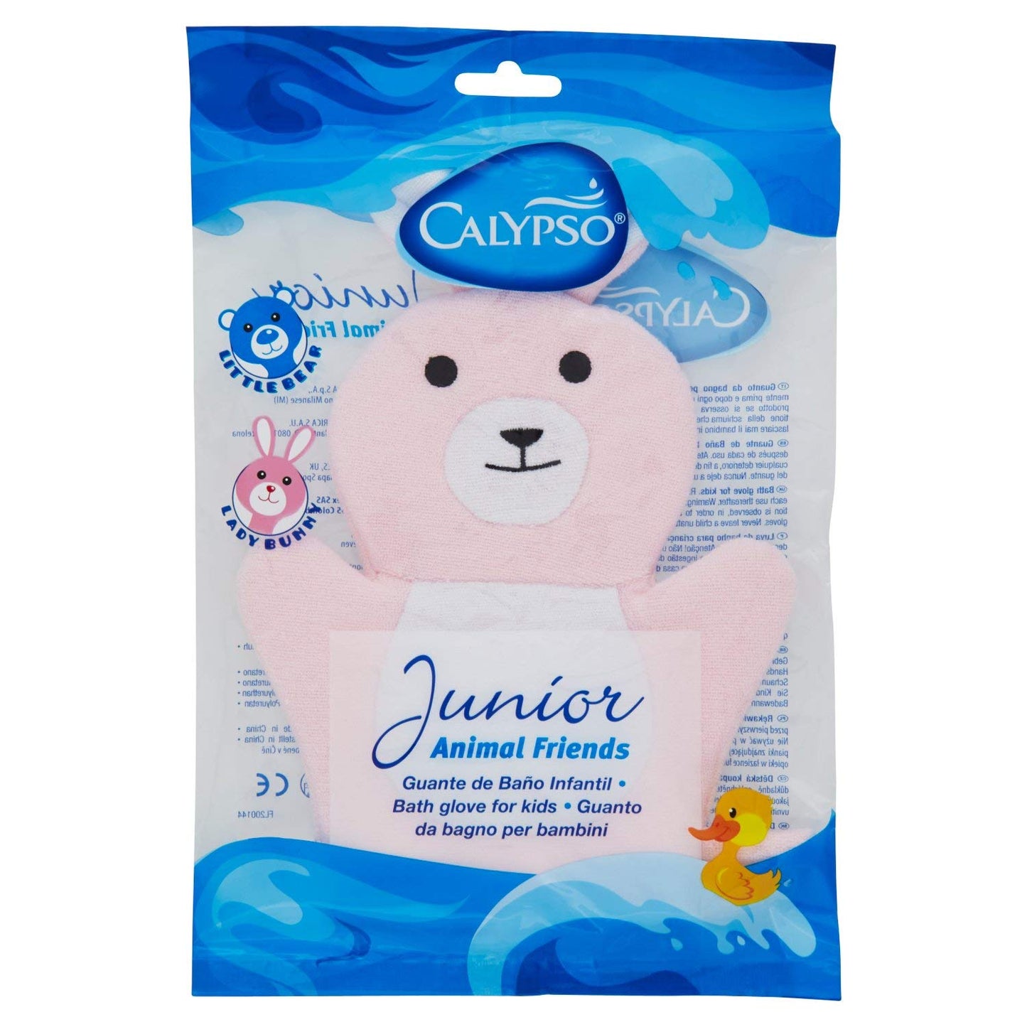 Junior Animal Friends Bath Glove - Calypso - Bath Glove - Eco Natural Products