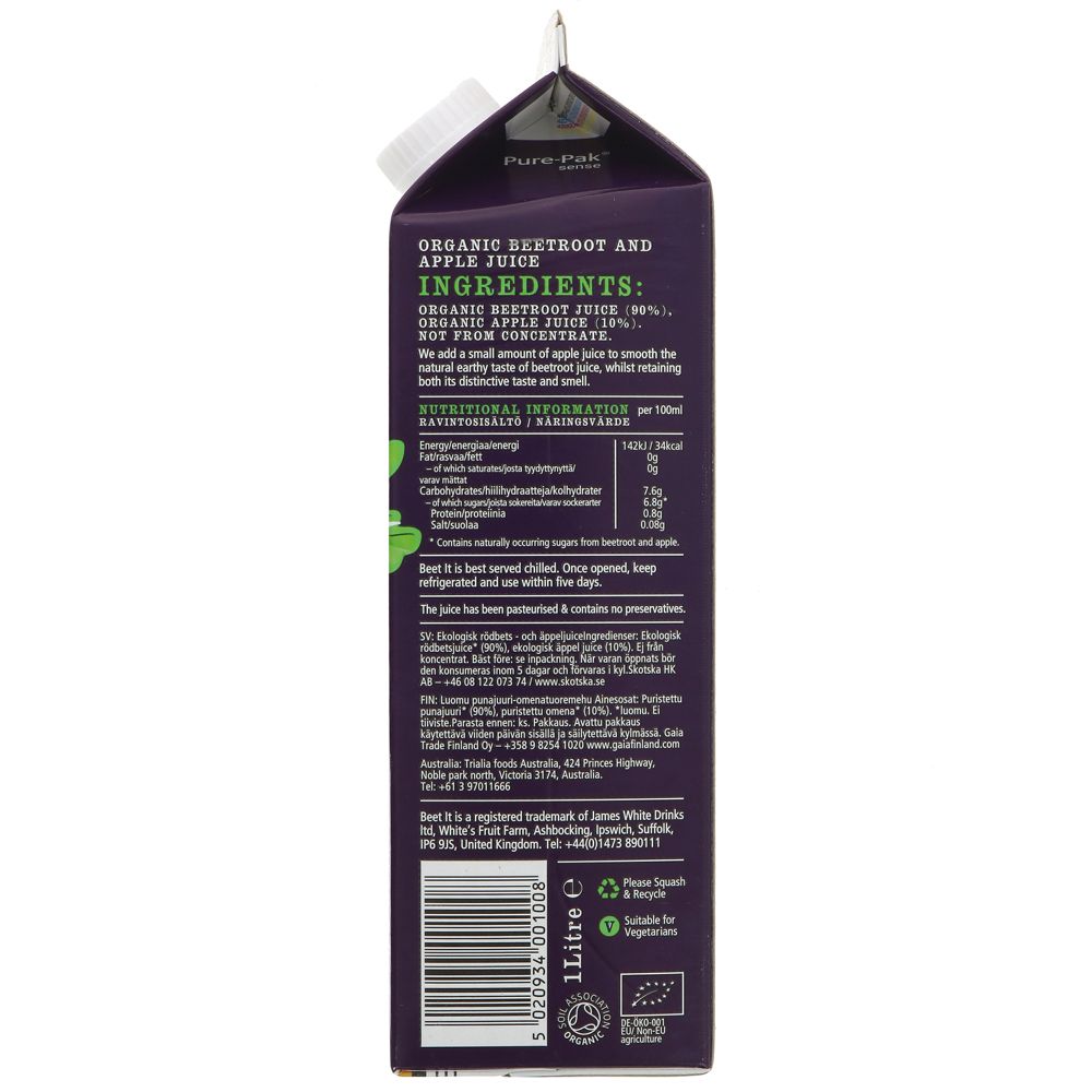 Organic Beetroot Juice 1000ml