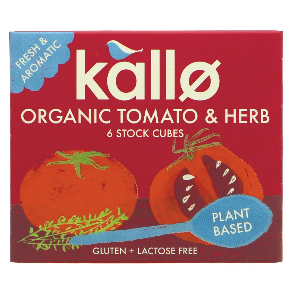 Organic Tomato & Herb Stock Cubes 6 Cubes