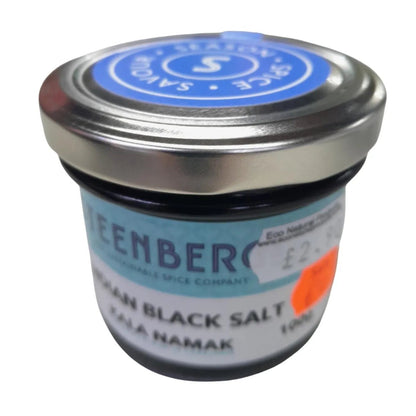 Kala Namak Indian Black Salt 100g Damaged Packaging BBE09.2028 - Steenbergs - Salts - Steenbergs