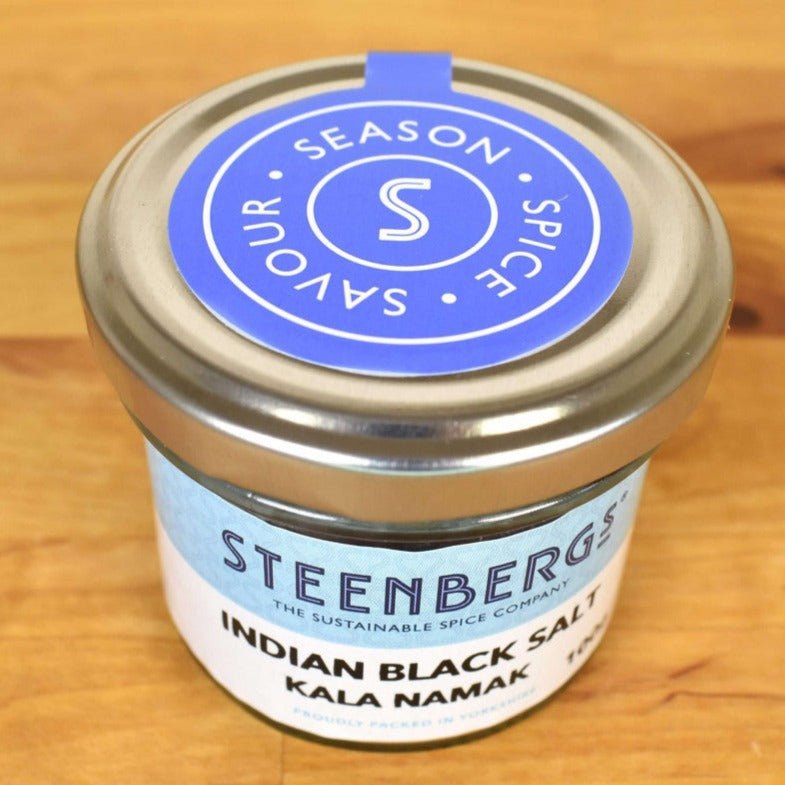 Kala Namak Indian Black Salt 100g - Steenbergs - Salt - Eco Natural Products