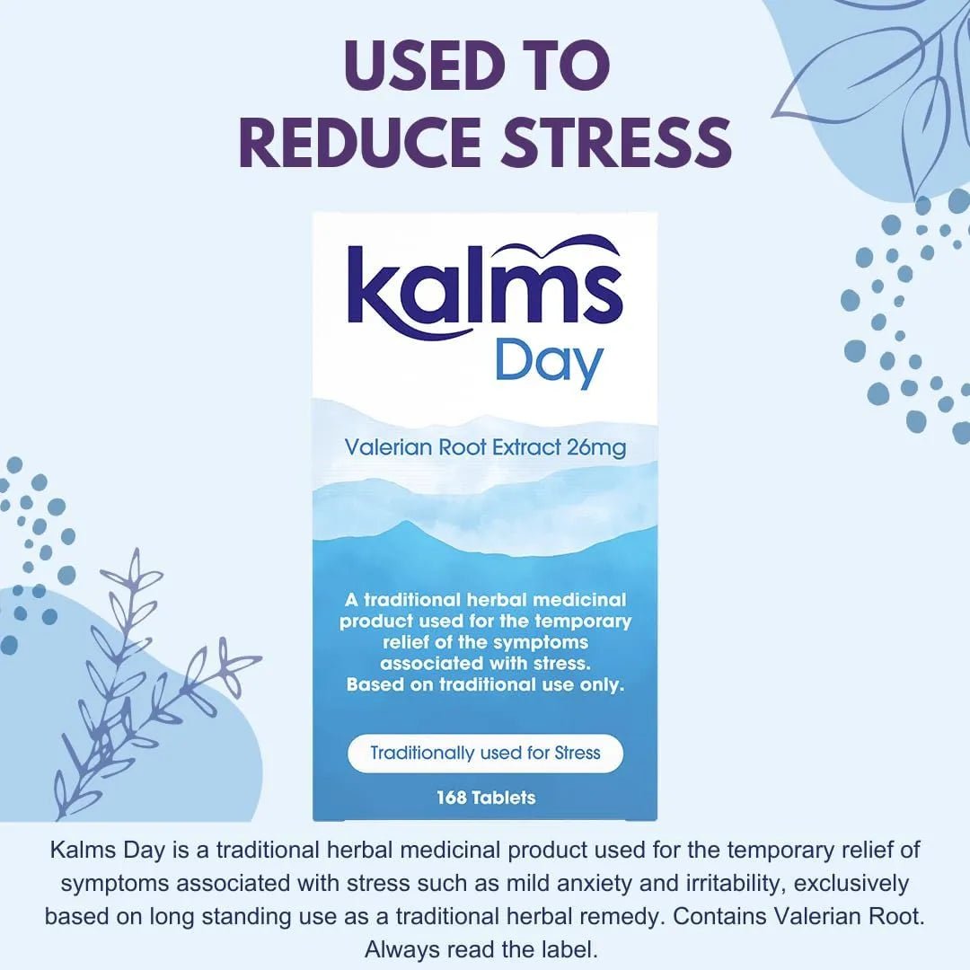 Kalms Day 168 Tablets - Kalms - Herbal Supplements - Kalms
