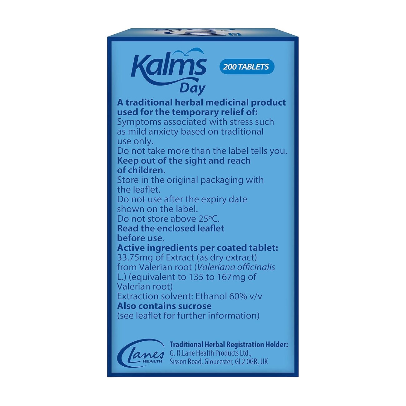 Kalms Day 200 Tablets - Kalms - Herbal Supplement - Eco Natural Products