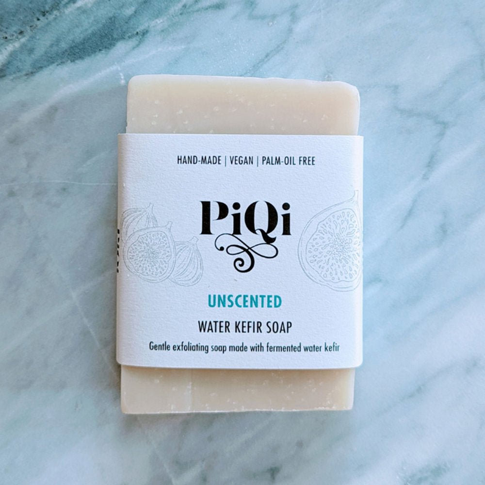 Kefir Soap Bar Fragrance Free 110g - PiQi - Bar Soap - Eco Natural Products