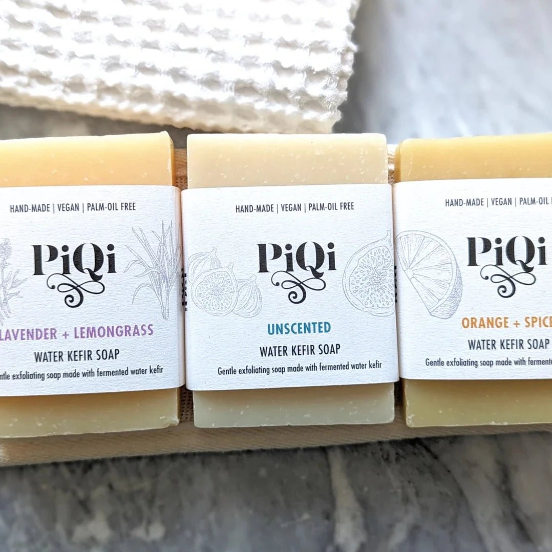 Kefir Soap Bar Fragrance Free 110g - Eco Natural Products - PiQi - Bar Soap