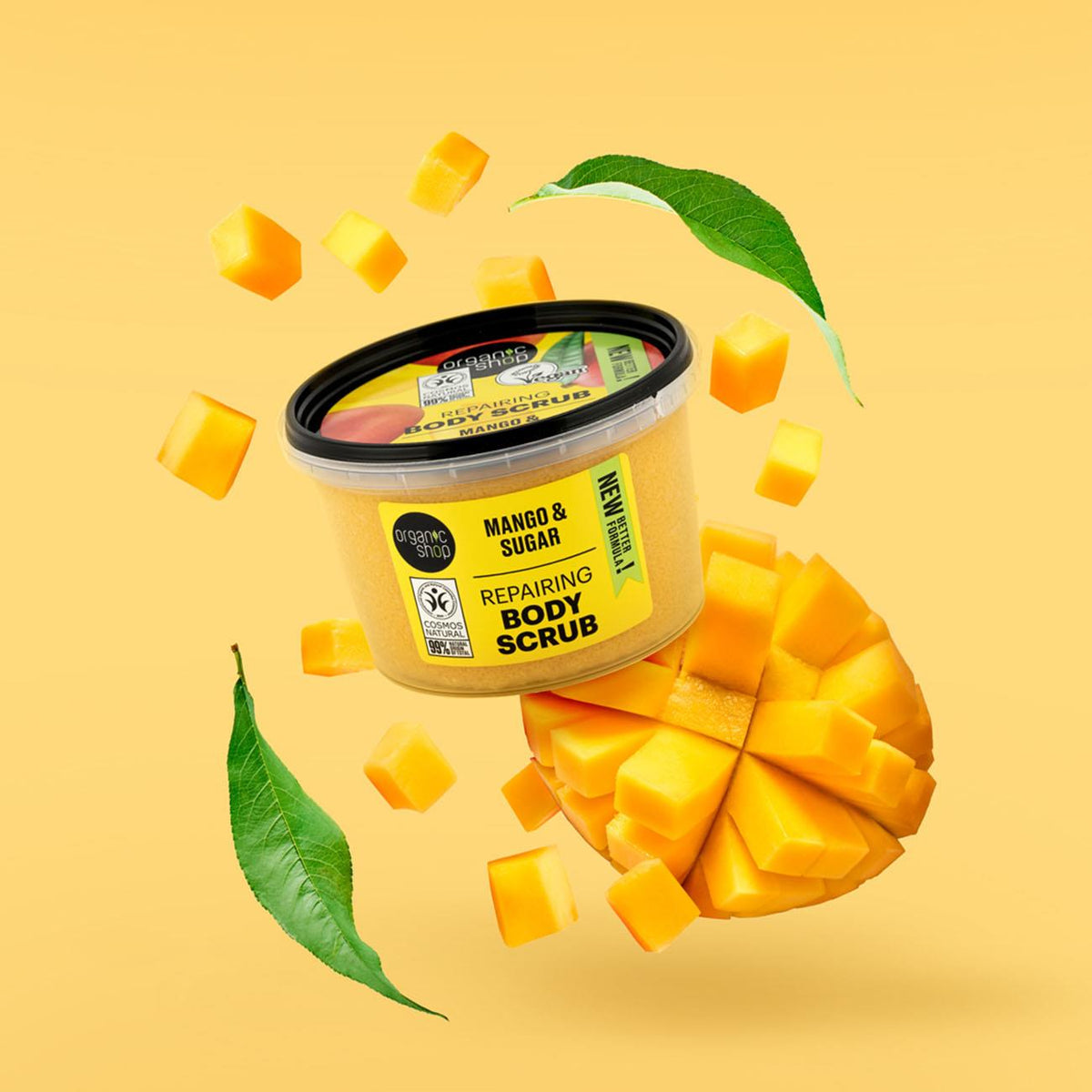 Kenyan Mango and Sugar Repairing Body Scrub 250ml EXP 03.2026 - Organic Shop - Organic Shop