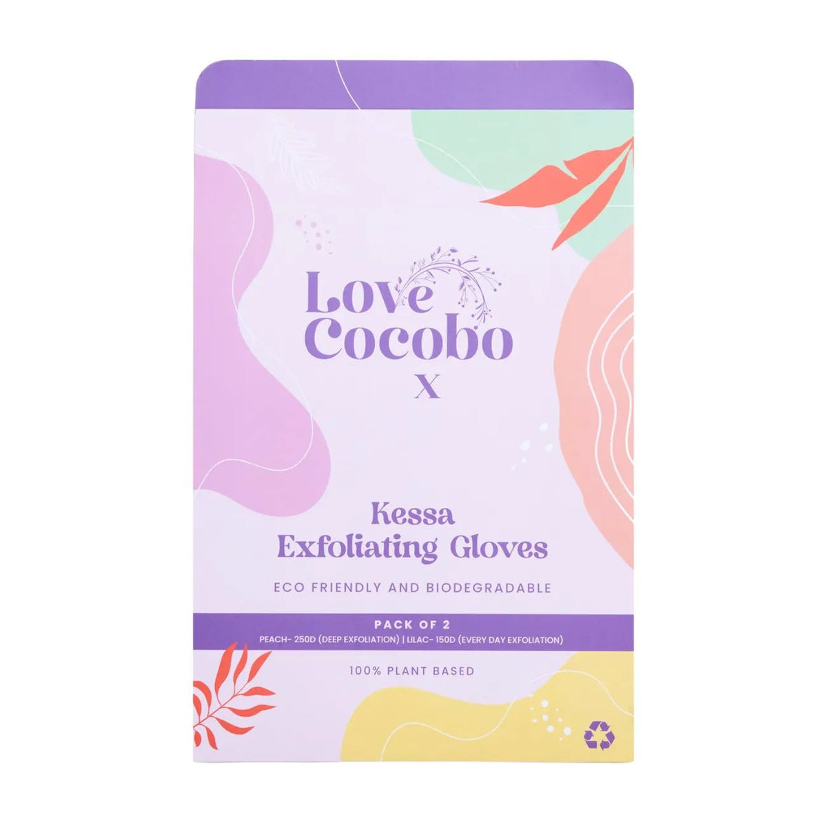Kessa Exfoliating Gloves Pack of 2 - Love Cocobo - Skin Cleansing Brushes & Systems - Love Cocobo