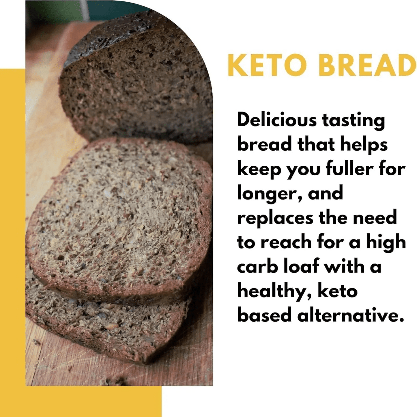 Keto Bread Chia Flax 250g - Dillon Organic - Breads & Buns - Dillon Organic