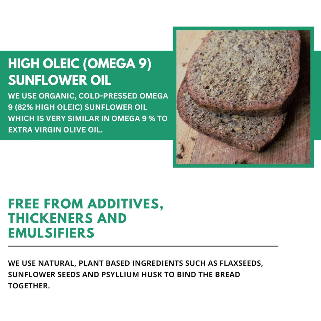 Keto Bread Original Flax 250g - Dillon Organic - Bread - Eco Natural Products