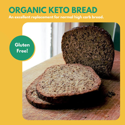 Keto Bread Original Flax 250g - Dillon Organic - Bread - Eco Natural Products