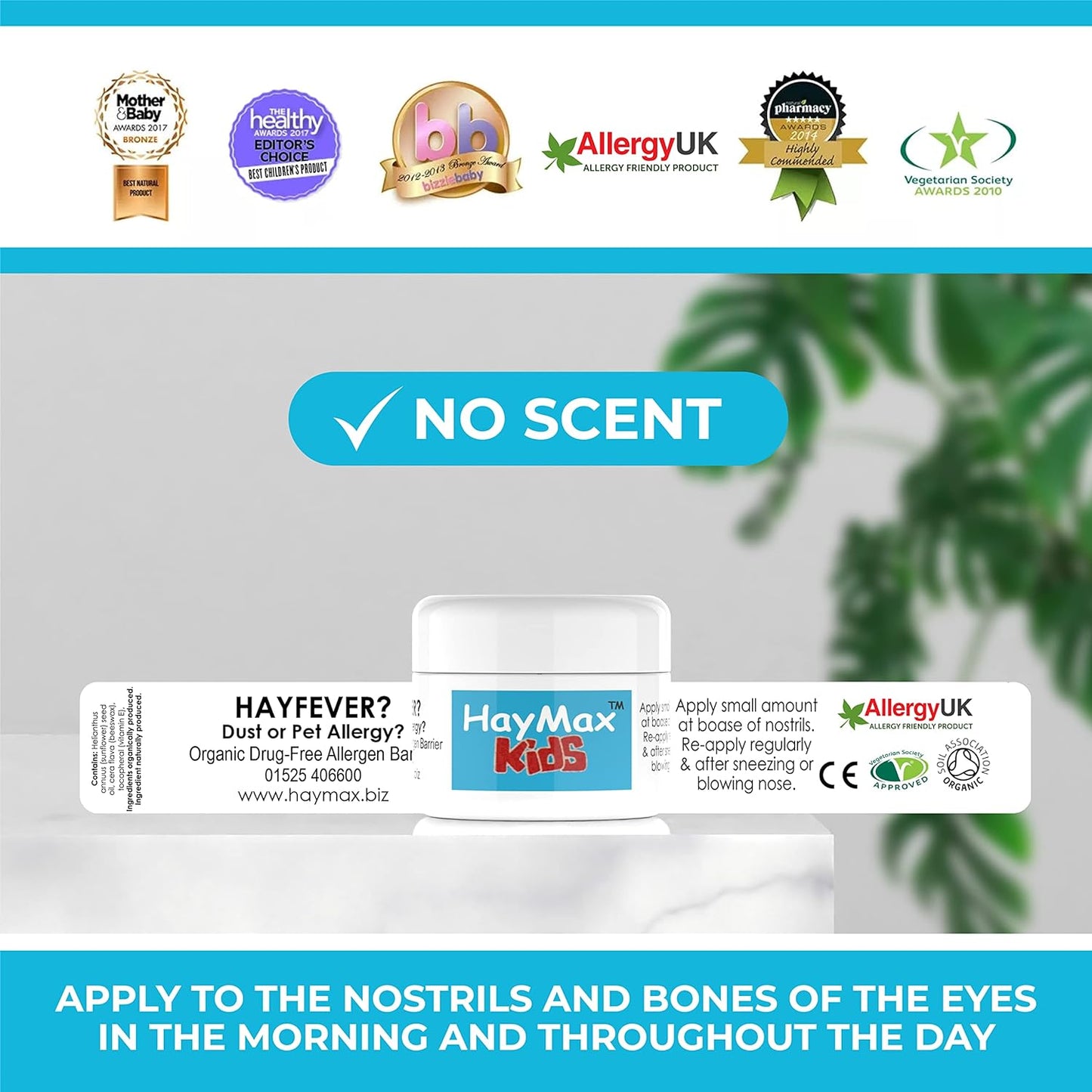 Kids Allergen Barrier Balm 5ml - HayMax - Barrier Balm - Eco Natural Products