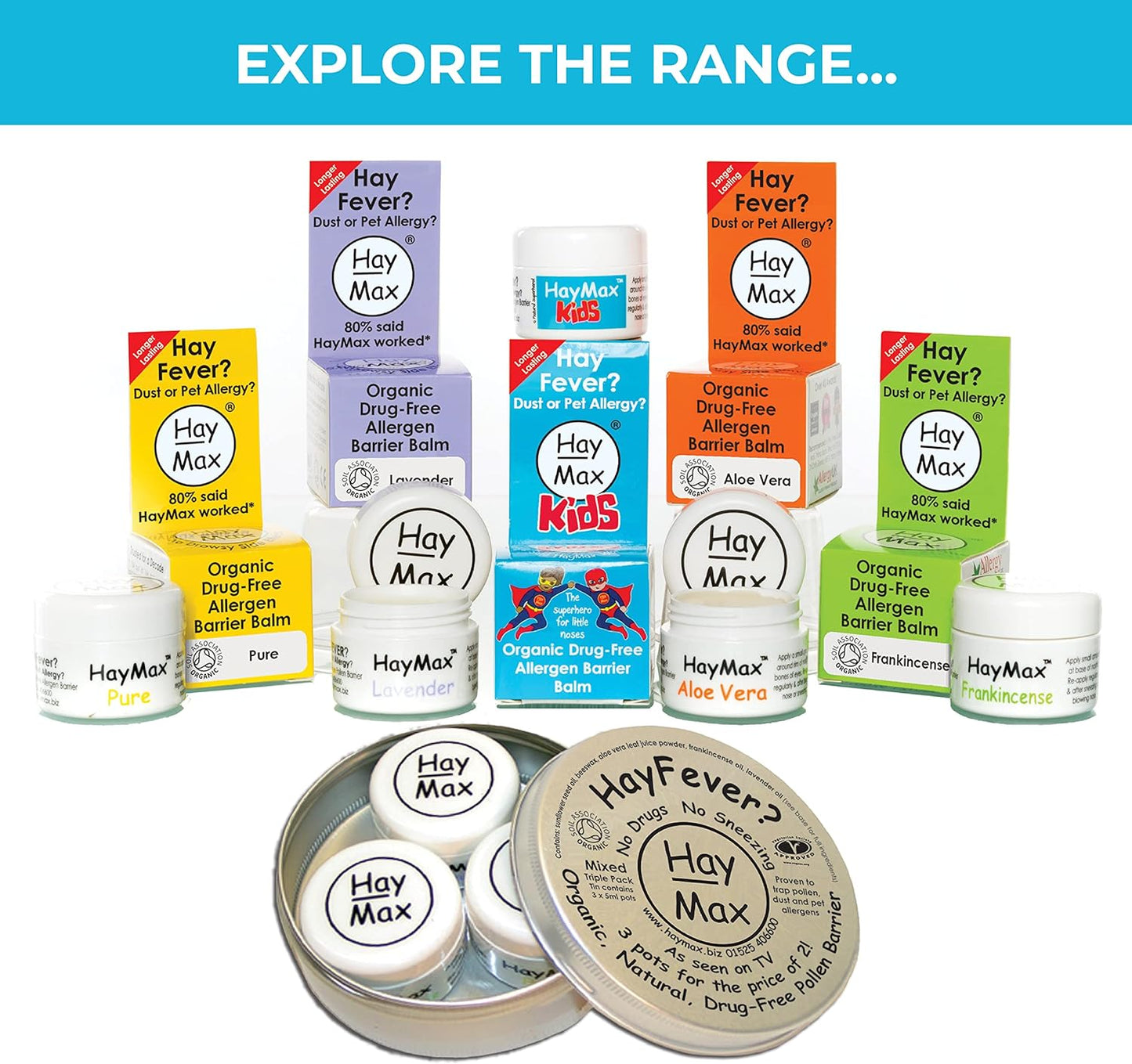 Kids Allergen Barrier Balm 5ml - HayMax - Barrier Balm - Eco Natural Products