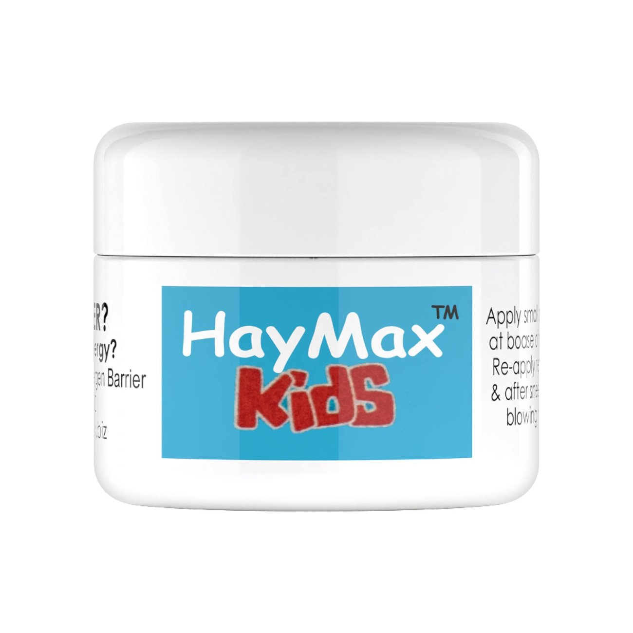 Kids Allergen Barrier Balm 5ml - Eco Natural Products - HayMax - Barrier Balm