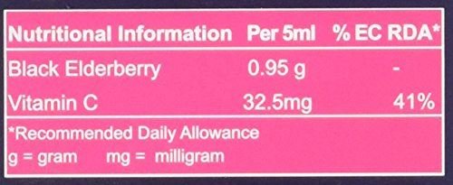 Kids Black Elderberry Liquid 120ml - Sambucol - Food Supplement - Eco Natural Products