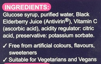 Kids Black Elderberry Liquid 120ml - Sambucol - Food Supplement - Eco Natural Products