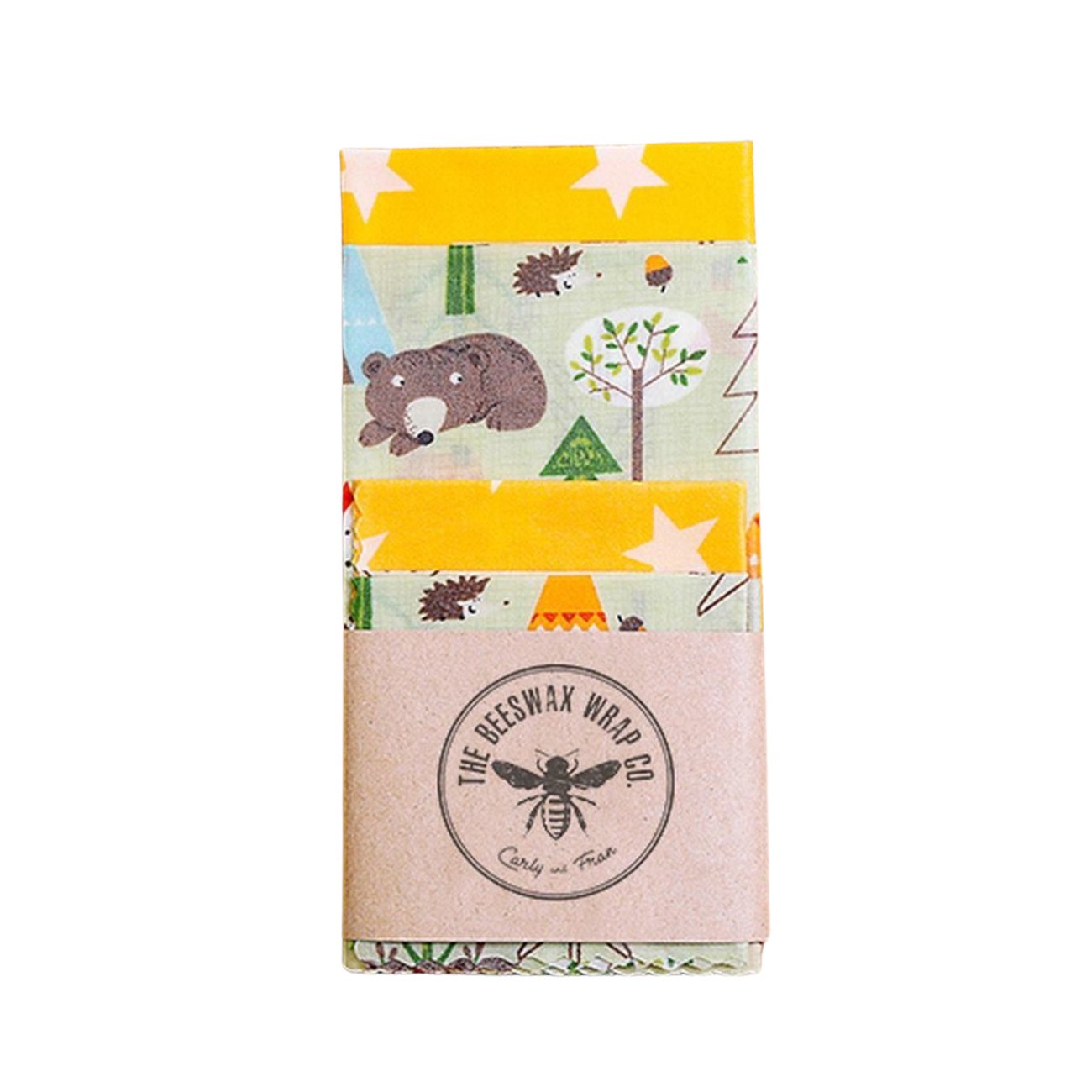 Kids Lunch Pack - Eco Natural Products - The Beeswax Wrap Co - Food Wraps