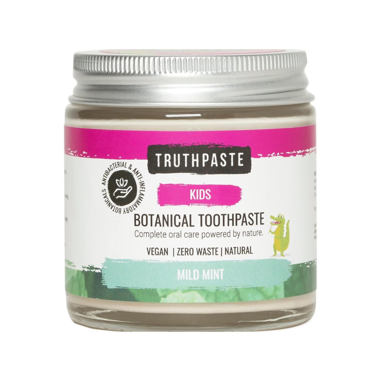 Kids Mild Mint Toothpaste 100ml - Eco Natural Products - Truthpaste - Oral Care