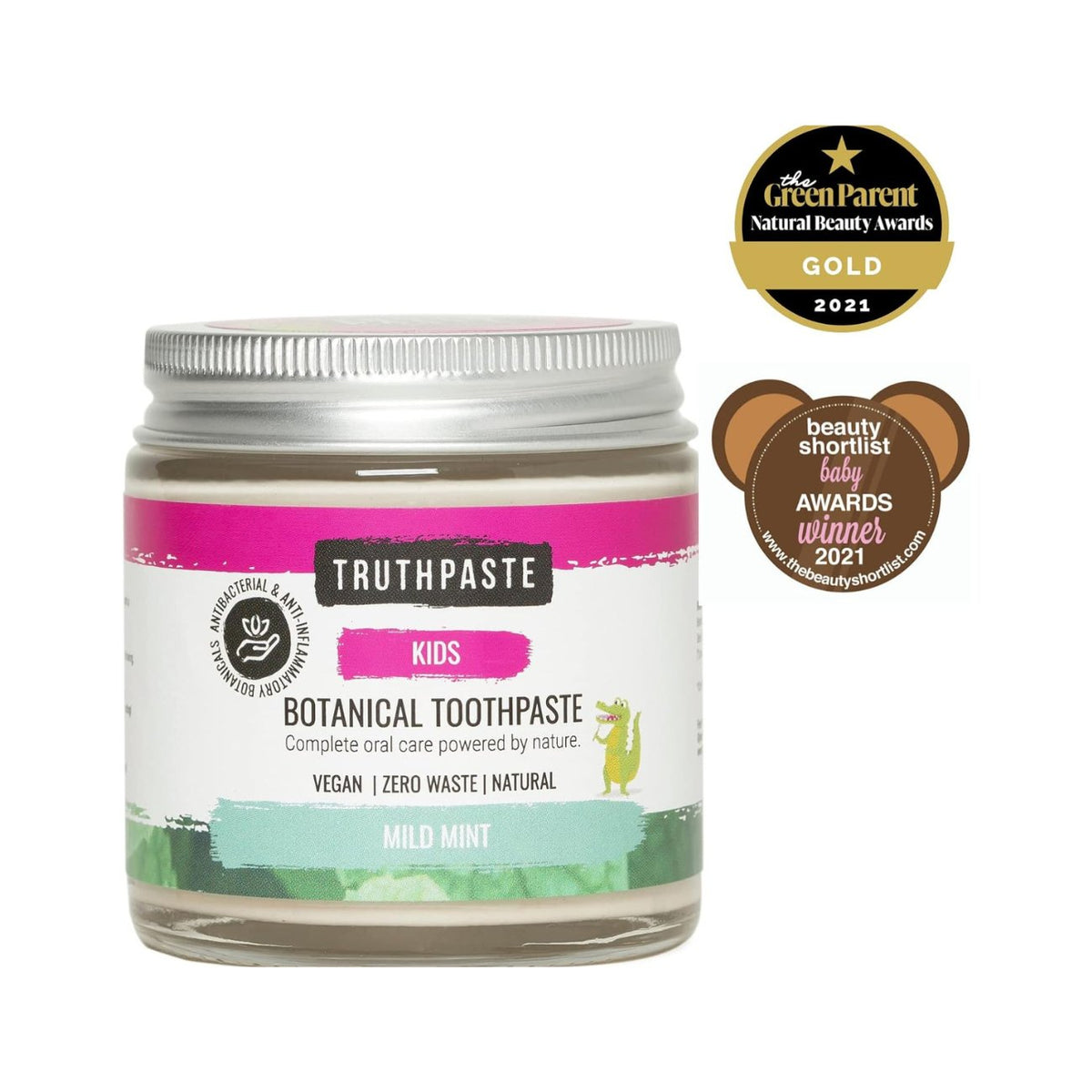 Kids Mild Mint Toothpaste 100ml - Truthpaste - Oral Care - Eco Natural Products