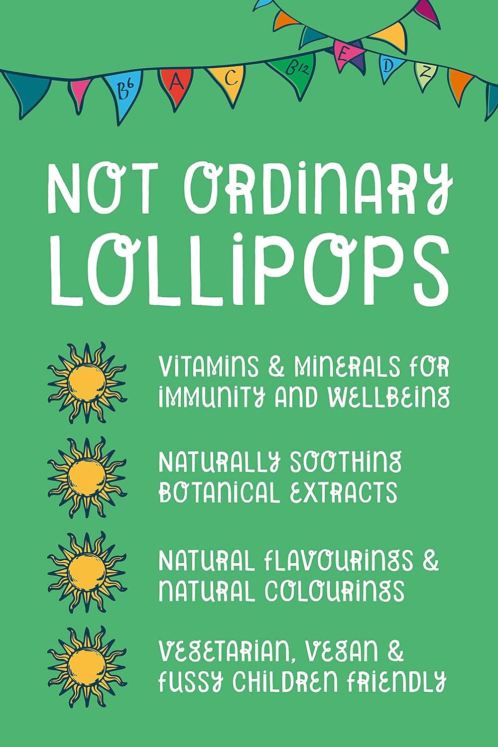 Kids Multivit 14 Lollipops - Healthipops - Sweets - Eco Natural Products
