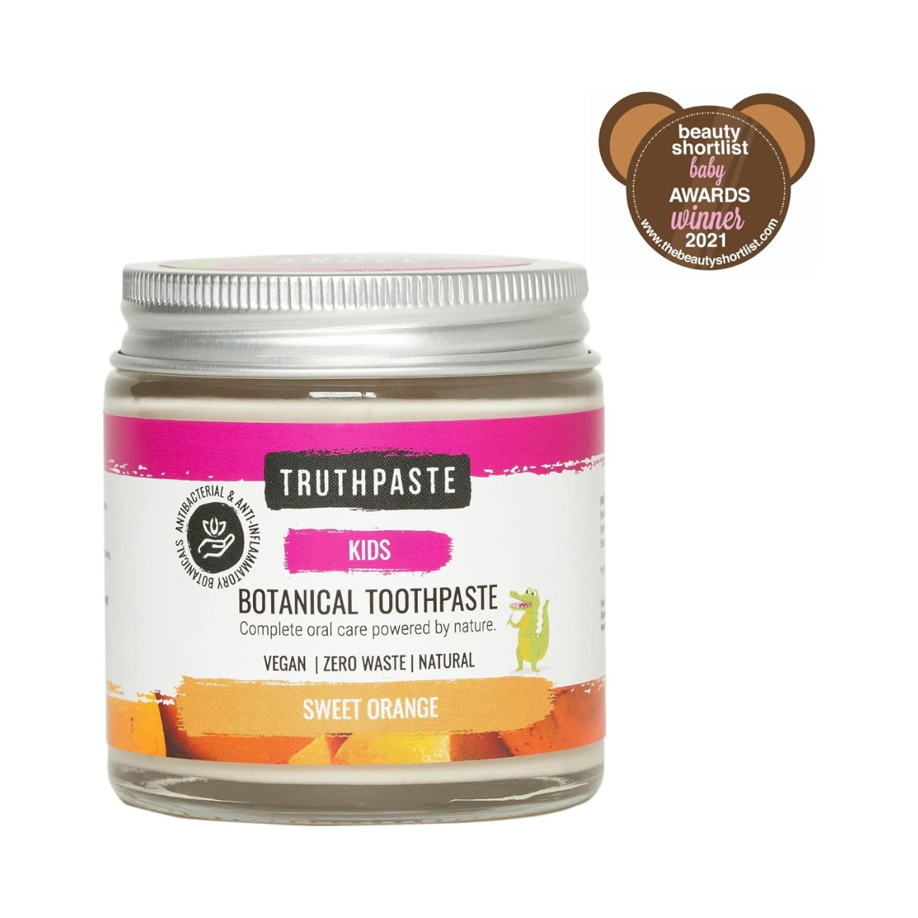 Kids Sweet Orange Toothpaste 100ml - Eco Natural Products - Truthpaste - 