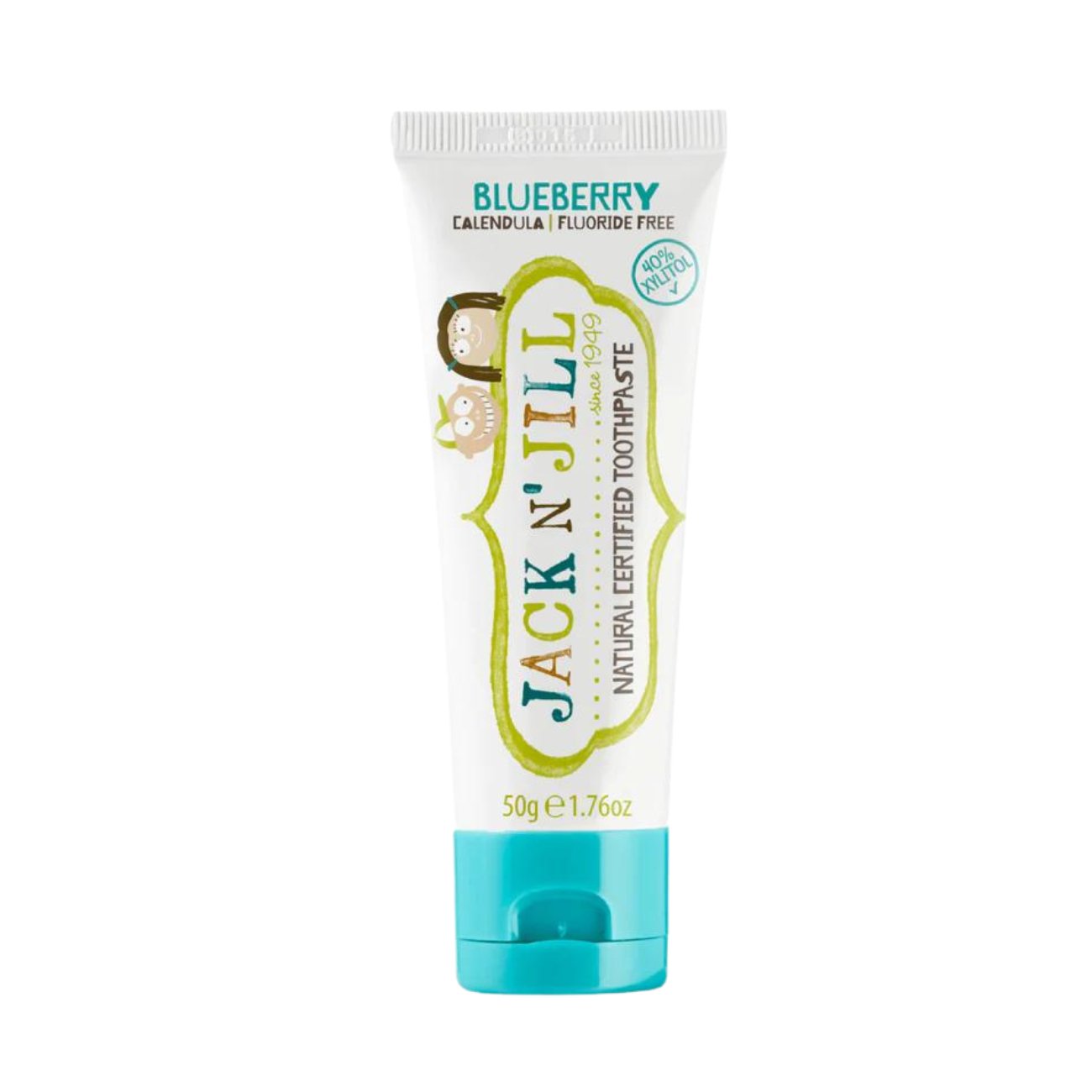 Kids Toothpaste Blueberry 50g - Eco Natural Products - Jack N' Jill - Toothpaste