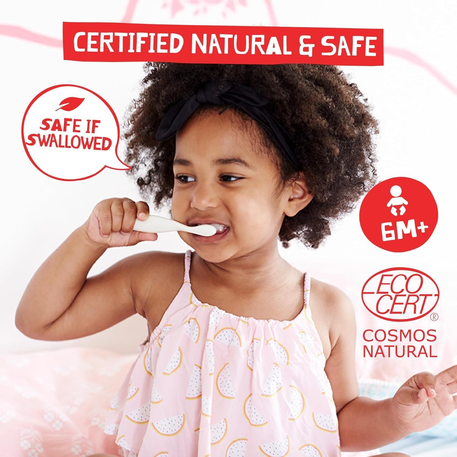 Kids Toothpaste Flavour Free 50g - Eco Natural Products - Jack N' Jill - Toothpaste