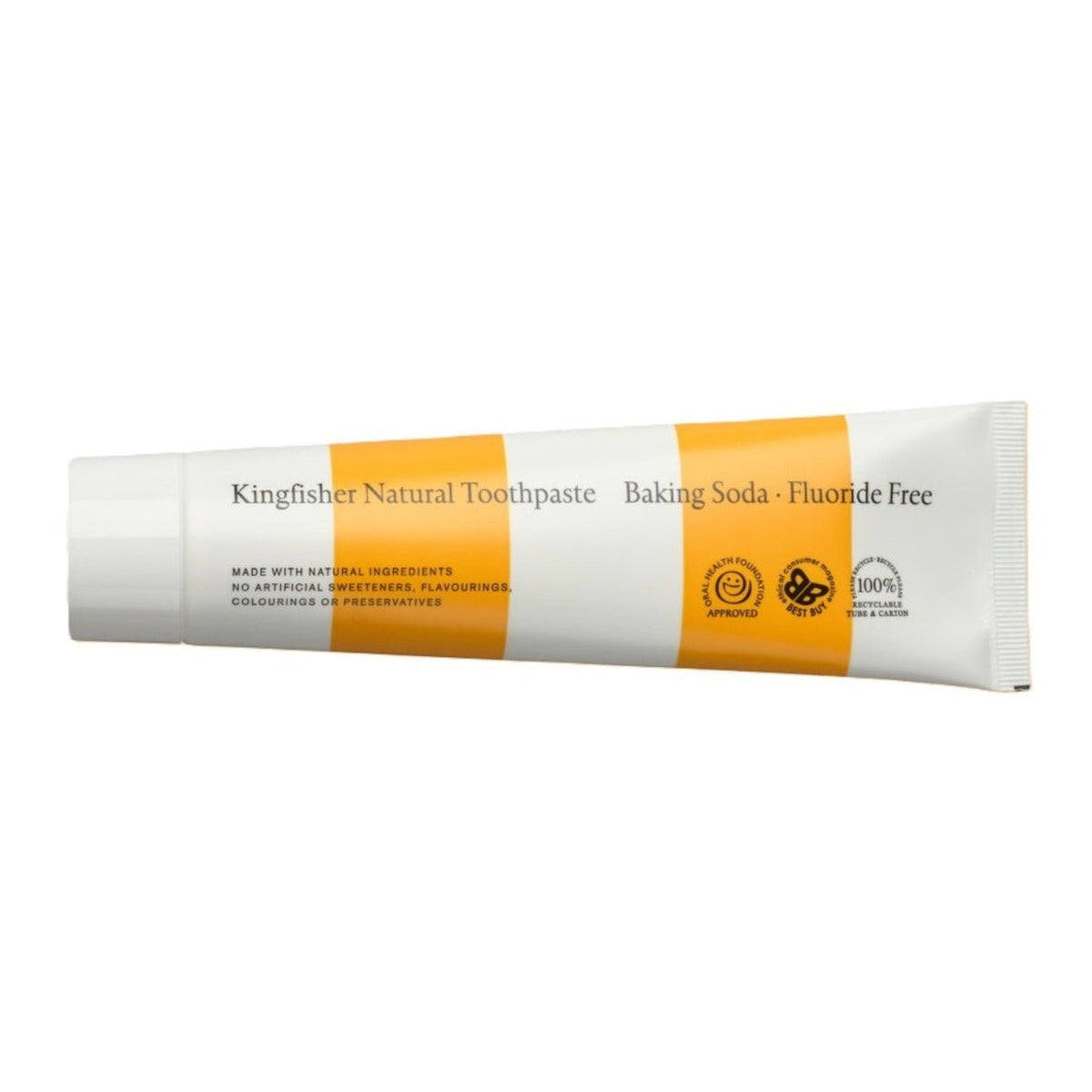 Kingfisher Baking Soda Toothpaste 100ml front of pack