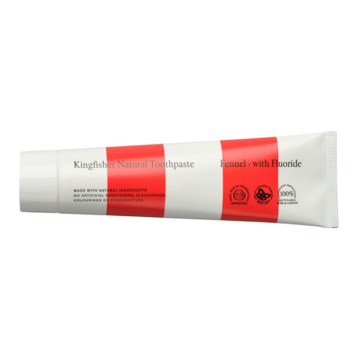 Kingfisher Fennel with Fluoride Toothpaste 100ml front of pack