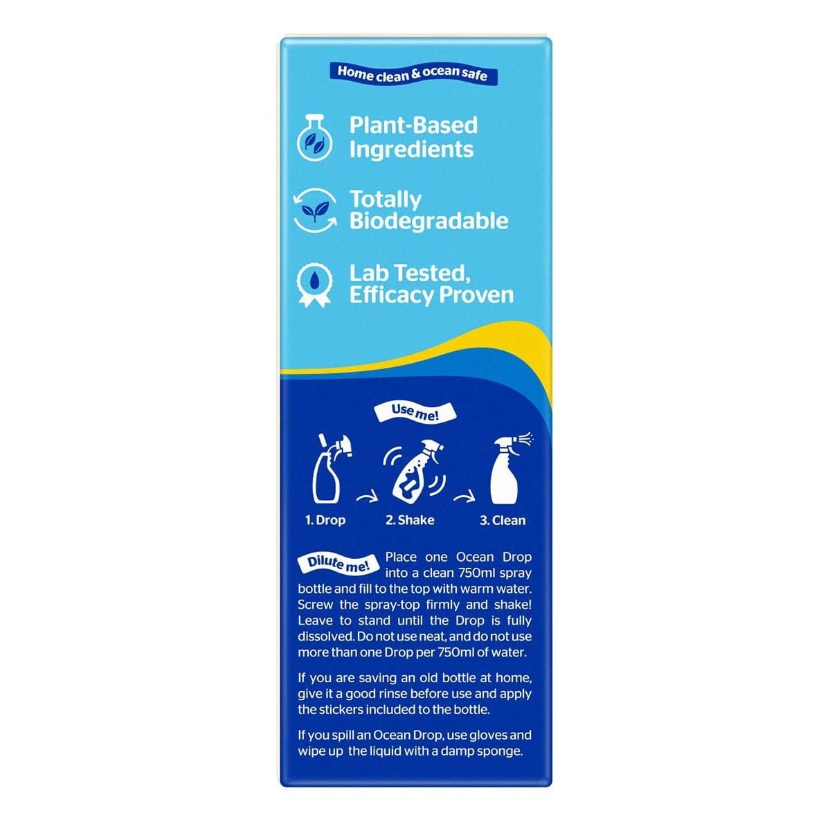 Kitchen Degreaser Refill Drop 750ml - Eco Natural Products - OceanSaver - Household Cleaner